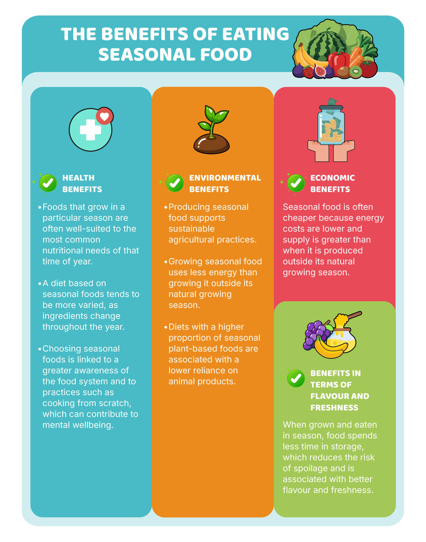 Seasonality and sustainability
