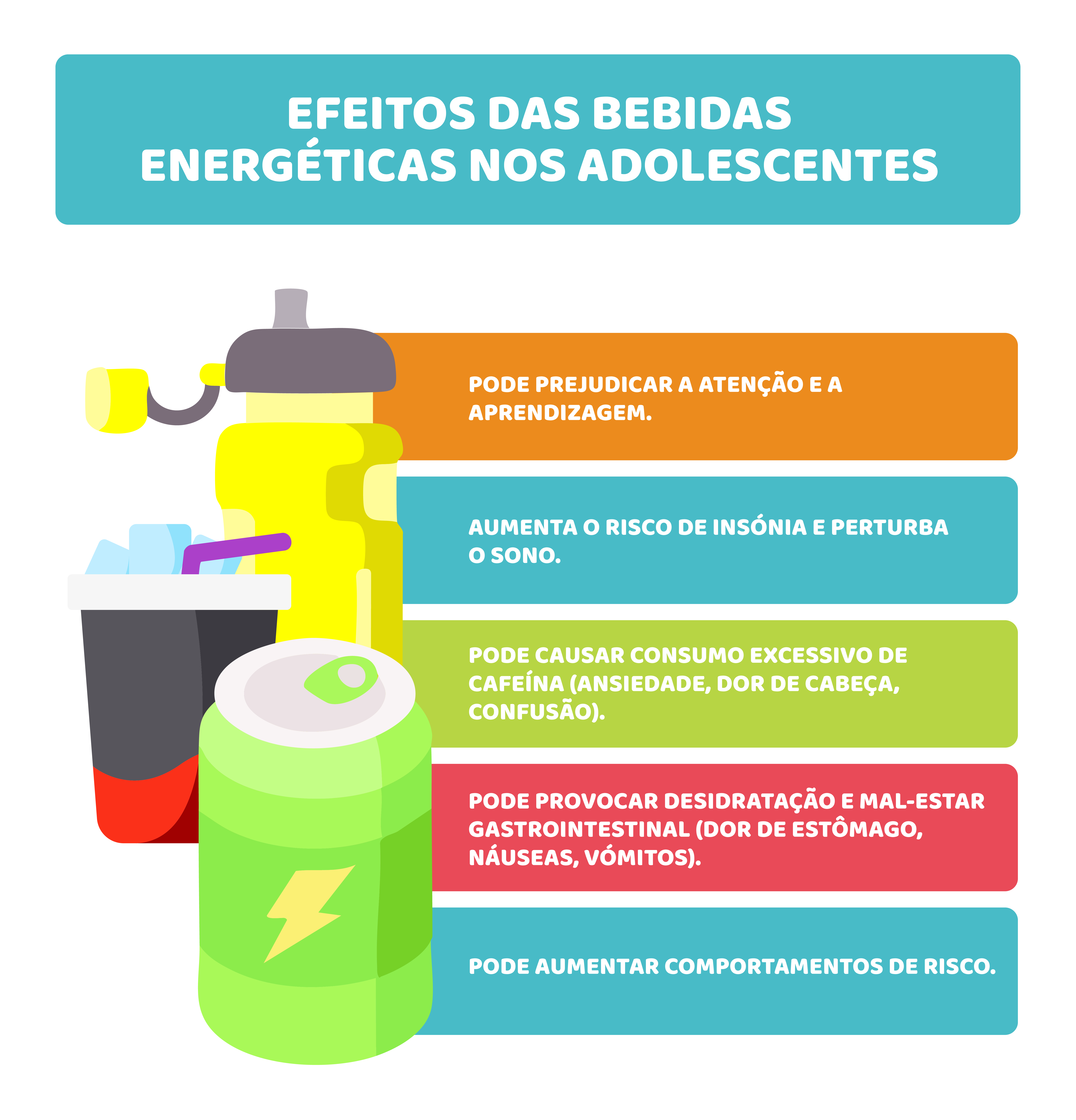 Bebidas energéticas e cafeína: a energia que rouba energia