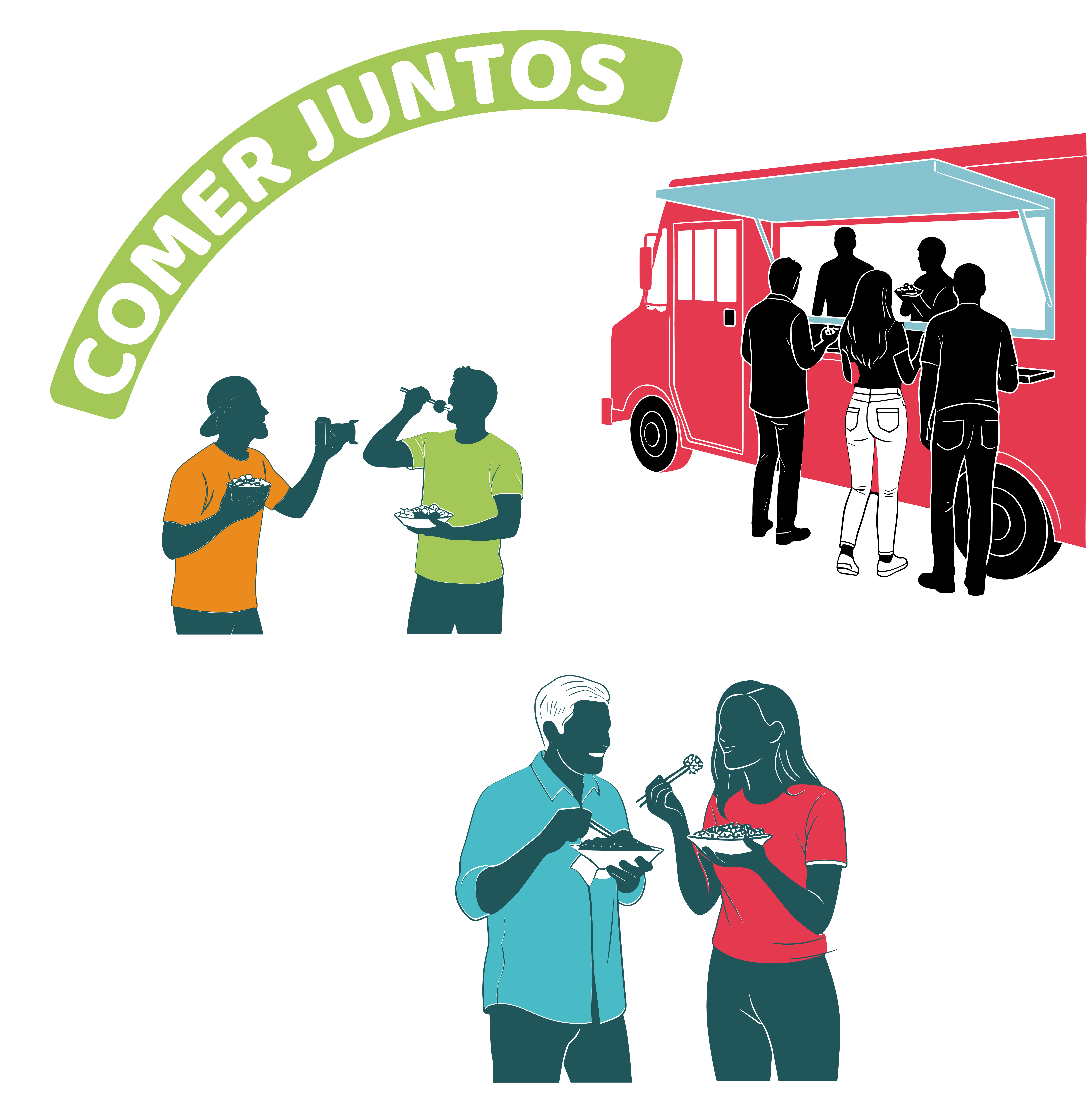 O ambiente social influencia o que escolhes comer