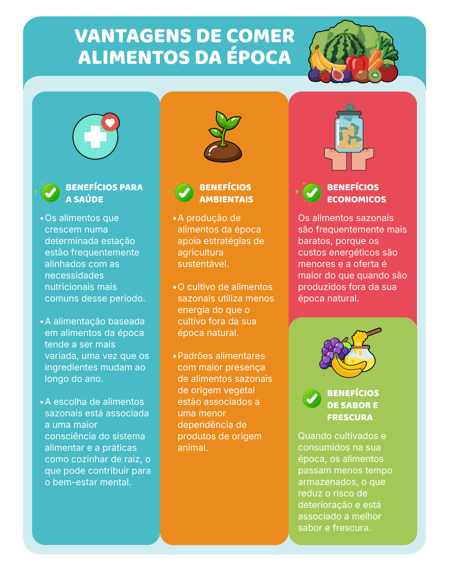 Sazonalidade e sustentabilidade